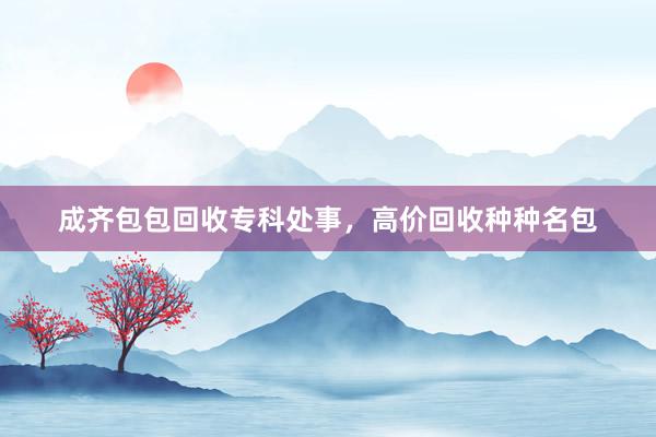 成齐包包回收专科处事，高价回收种种名包